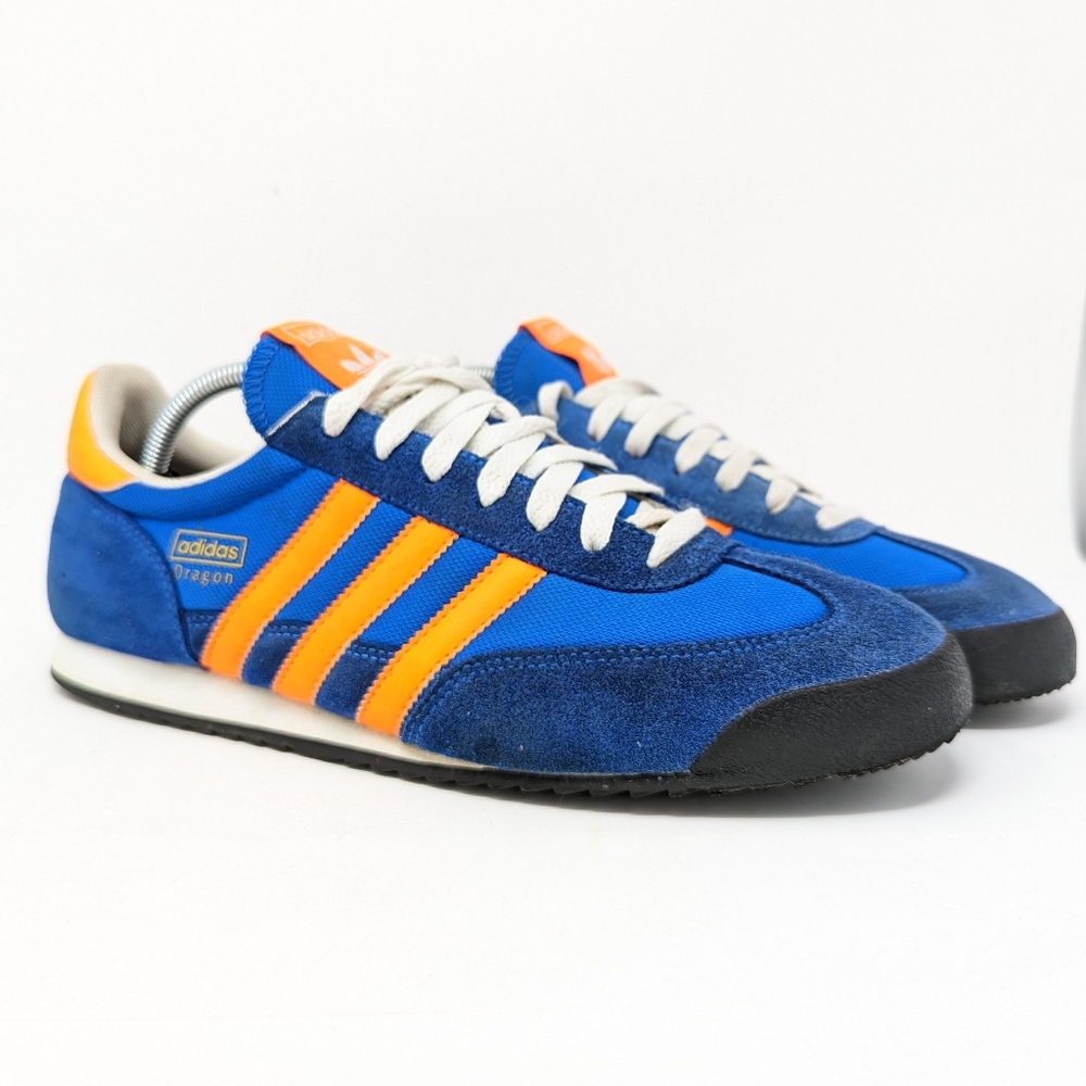 Adidas Dragon DBZ Orange and Blue Sneakers Size 10.5